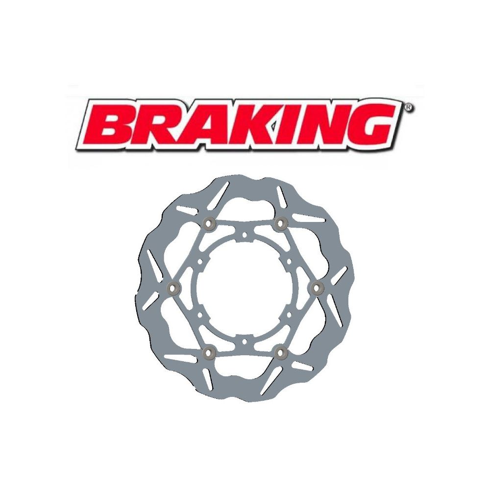 BRAKING WL1001 Disco Freno Posteriore Wave Flottante W-FLO