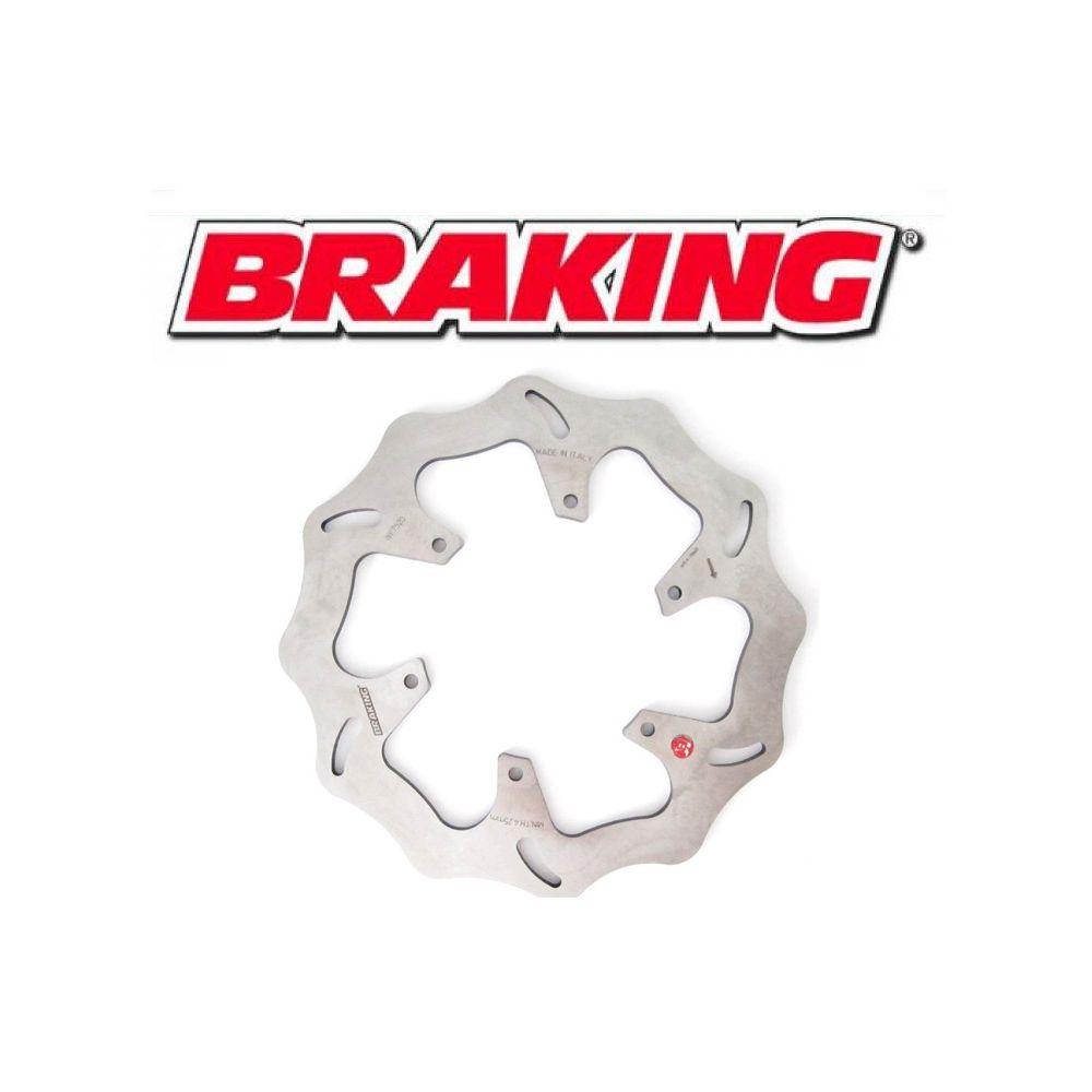 BRAKING WF7520 Disco Freno Posteriore Wave Fisso W-FIX per KTM 990 ADVENTURE ABS 2009 / 2012