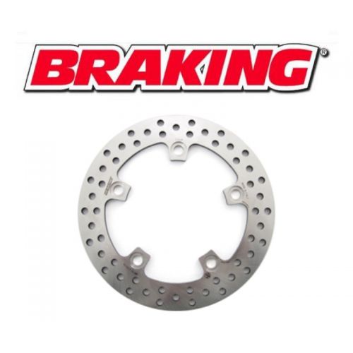 BRAKING SZ24RI Disco Freno Posteriore tondo fisso R-FIX per SUZUKI BURGMAN 250 / 400 1998 / 2002