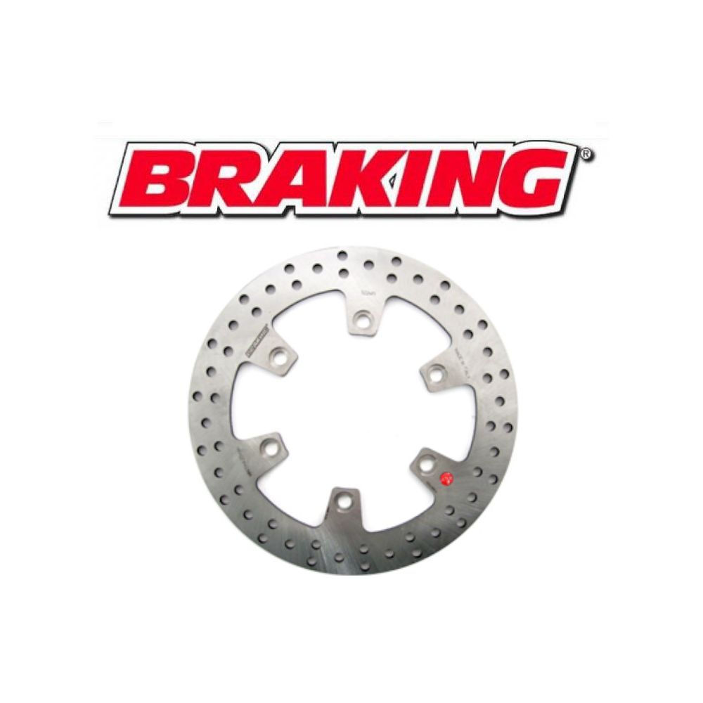 BRAKING SZ24FI Disco Freno Anteriore tondo fisso R-FIX per SUZUKI BURGMAN 250 / 400 1998 / 2002