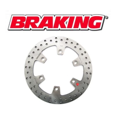 BRAKING SZ24FI Disco Freno Anteriore tondo fisso R-FIX per SUZUKI BURGMAN 250 / 400 1998 / 2002