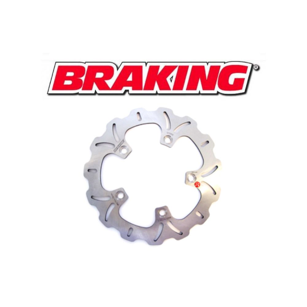 BRAKING Disco Freno Posteriore W-FIX per SUZUKI BURGMAN 650 / ABS / EXECUTIVE 2004 / 2020