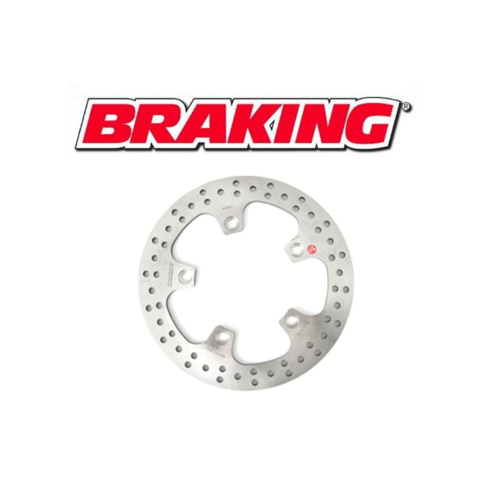 BRAKING RF8507 Disco Freno Posteriore tondo fisso R-FIX