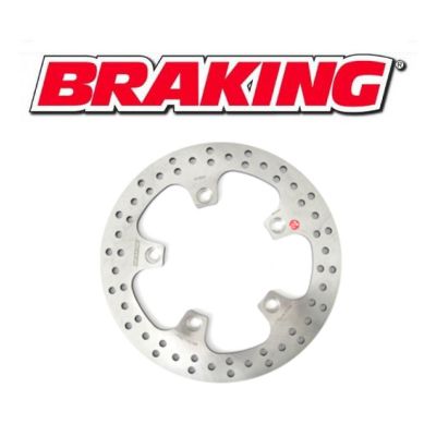 BRAKING RF8507 Disco Freno Posteriore tondo fisso R-FIX