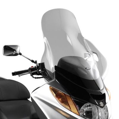 GIVI Parabrezza trasparente per SUZUKI BURGMAN 250 / 400 2003 / 2006 - Burgman 400 Type-S 2005