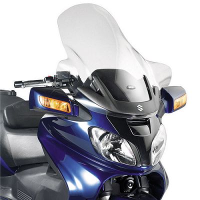 GIVI Parabrezza trasparente per SUZUKI BURGMAN 650 / EXECUTIVE 2005 / 2012