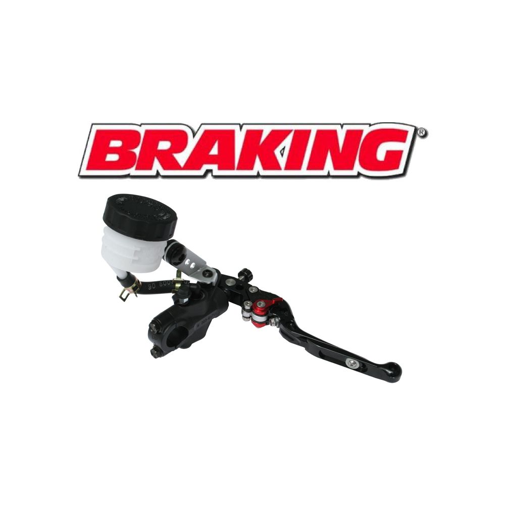 BRAKING Pompa Freno Radiale RS-B1 diametro 19 mm con Leva Nera