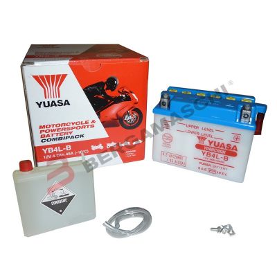 YUASA BATTERIA YB4L-B - 12 Volt 4,2 Ampere - con acido