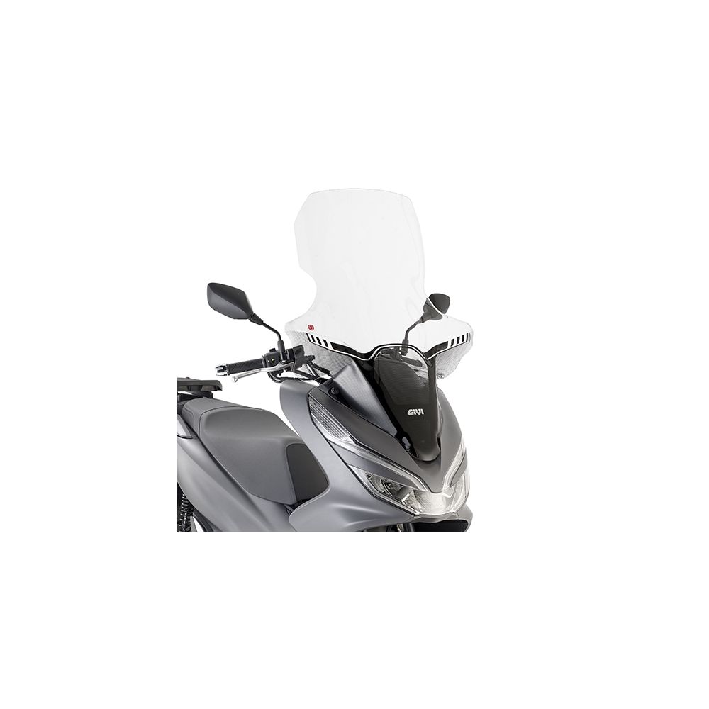 GIVI Parabrezza specifico trasparente 85 x 63 cm per HONDA PCX 125 2018 2019 2020