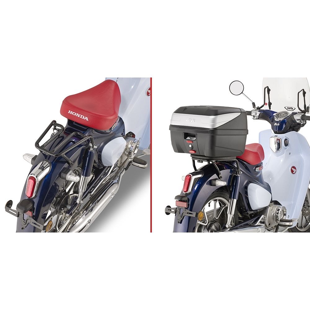 GIVI Attacco posteriore specifico per bauletto MONOLOCK per HONDA SUPER CUB C125 2018 / 2021