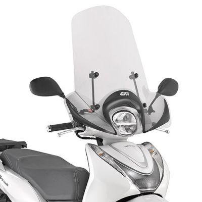 GIVI Parabrezza specifico trasparente per HONDA SH 125 MODE 2021 / 2023