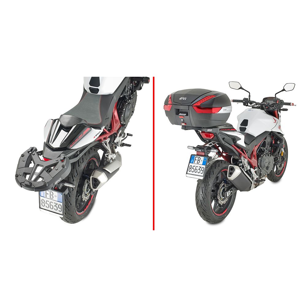 GIVI Attacco posteriore specifico per bauletto MONOKEY - MONOLOCK per HONDA CB 750 HORNET 2023 / 2024