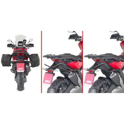 GIVI Telaietti REMOVE-X sgancio rapido per borse soffici laterali per HONDA X-ADV 750 2021 / 2023