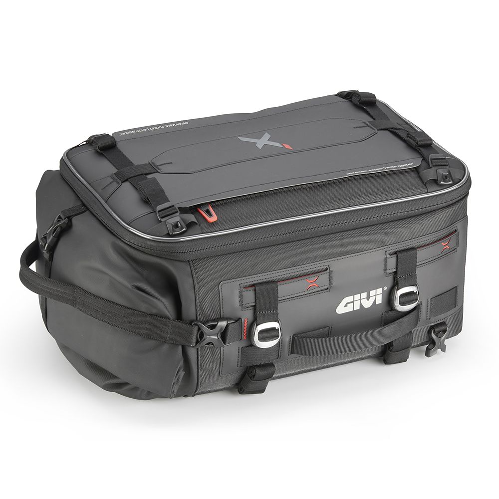 GIVI XL02B Borsa cargo roll-top da sella water resistant estensibile 25-35 litri