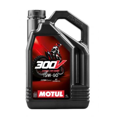 MOTUL 300V 4T FACTORY LINE OFF ROAD 15W-60 - 4 LITRO OLIO MOTORE