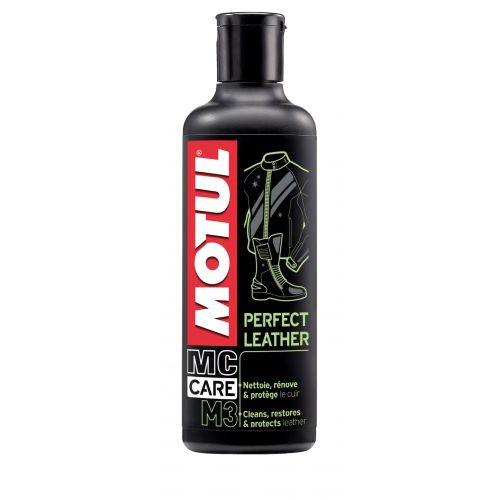 MOTUL MC CARE M3 PERFECT LEATHER Pulitore per tutti i tipi di pelle  - 250 ml