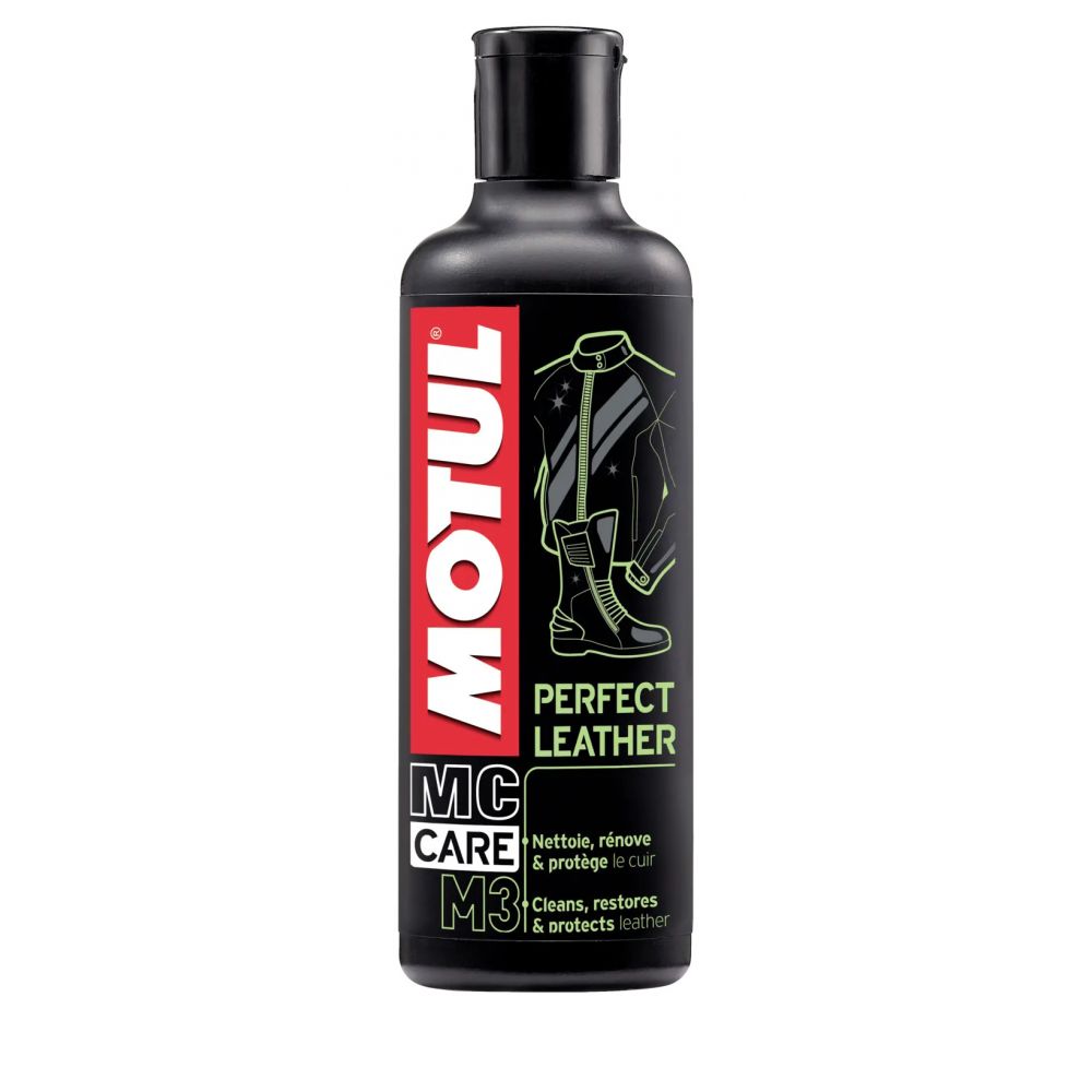 MOTUL MC CARE M3 PERFECT LEATHER Pulitore per tutti i tipi di pelle  - 250 ml