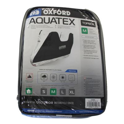 OXFORD CV203 Aquatex Cover Top Box M Telo coprimoto impermeabile per moto e scooter con bauletto