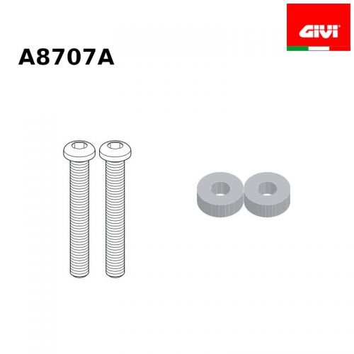 GIVI Cupolino fumé 36,5 x 35 con attacchi per BENELLI IMPERIALE 400 2020 / 2023