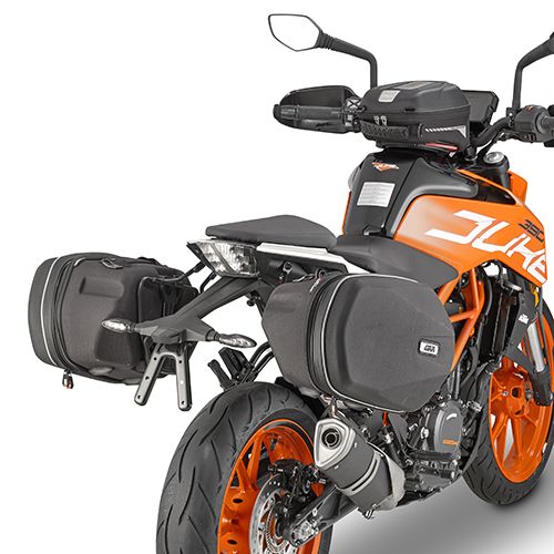 GIVI Telaietti per borse laterali Easylock o borse soffici per KTM DUKE 125 / 390 2017 / 2023