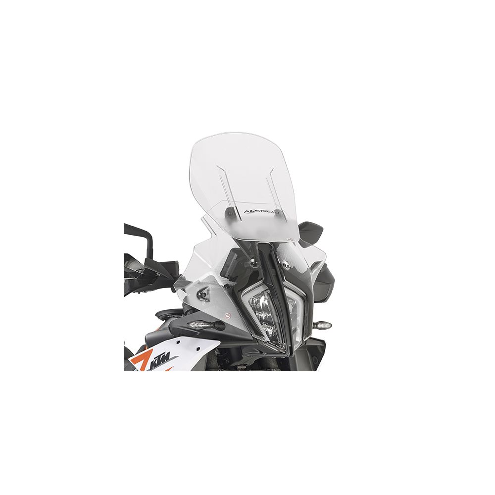 GIVI Cupolino AIRFLOW trasparente scorrevole per KTM ADVENTURE 790 2023 - ADVENTURE 890 2023