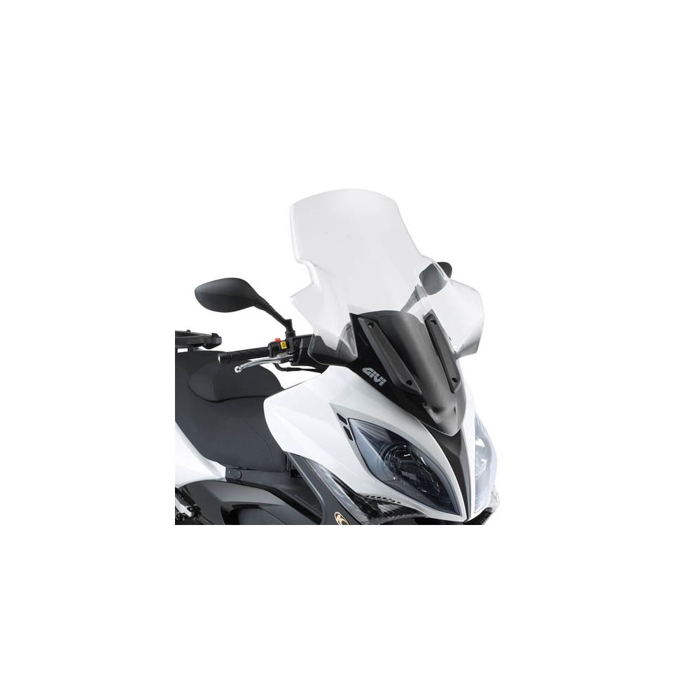 GIVI D295ST Parabrezza trasparente per KYMCO XCITING R 300i-500i 2009 / 2014