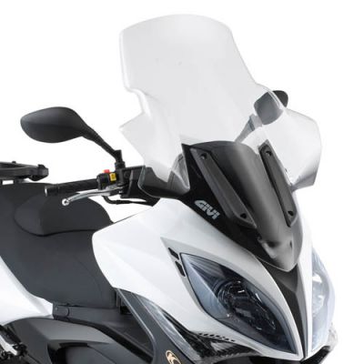 GIVI D295ST Parabrezza trasparente per KYMCO XCITING R 300i-500i 2009 / 2014