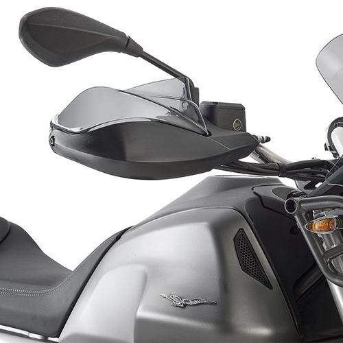 GIVI EH8203 Estensione in plexiglass fumé per paramani originale per GUZZI V85 TT 2019 / 2023