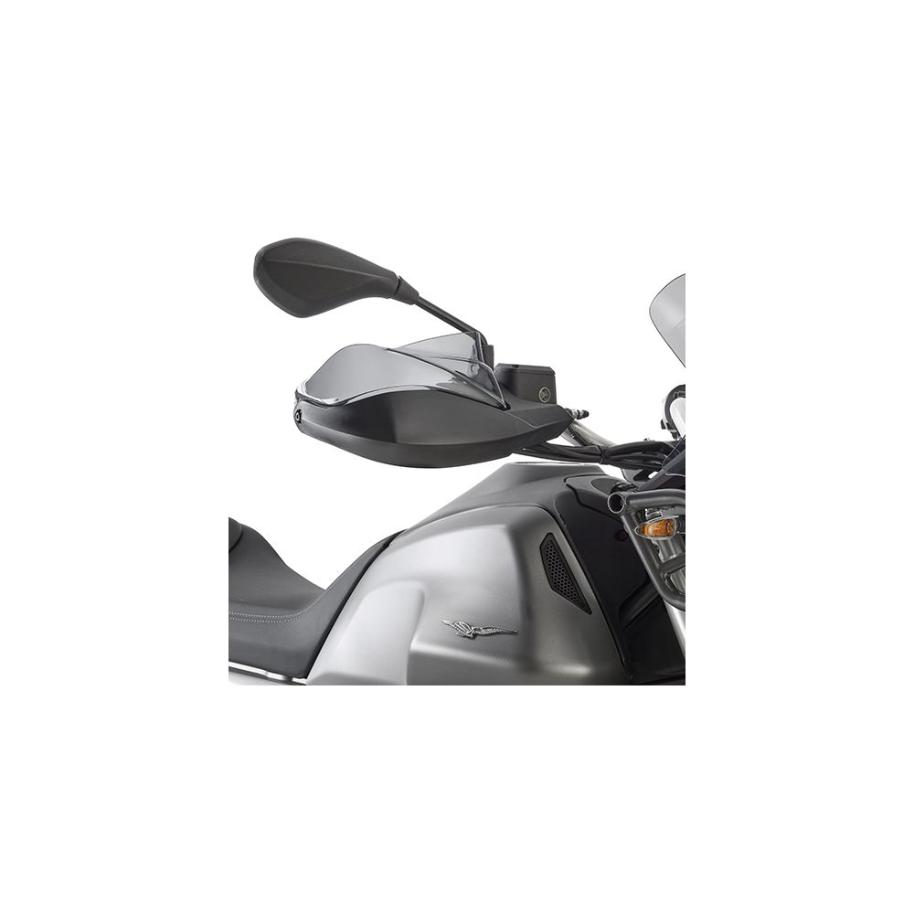 GIVI EH8203 Estensione in plexiglass fumé per paramani originale per GUZZI V85 TT 2019 / 2023