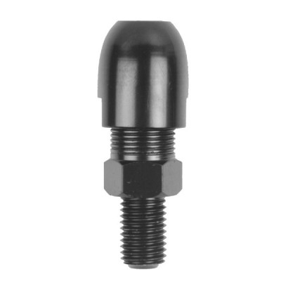 Pinza elastica nera M10/125 avvitatura destra adattatore per specchietto retrovisore senza filetto