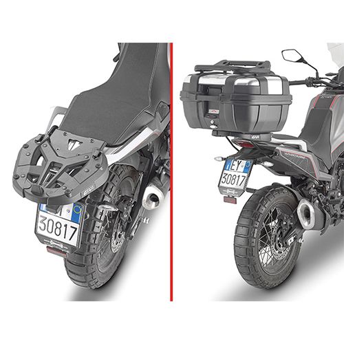 GIVI SR9350 Attacco posteriore specifico per bauletto MONOKEY - MONOLOCK per MORINI X-CAPE 650 2021 / 2023