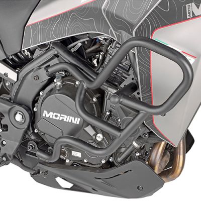 GIVI TN9350 Paramotore tubolare nero per MOTO MORINI X-CAPE 649 2021 / 2023