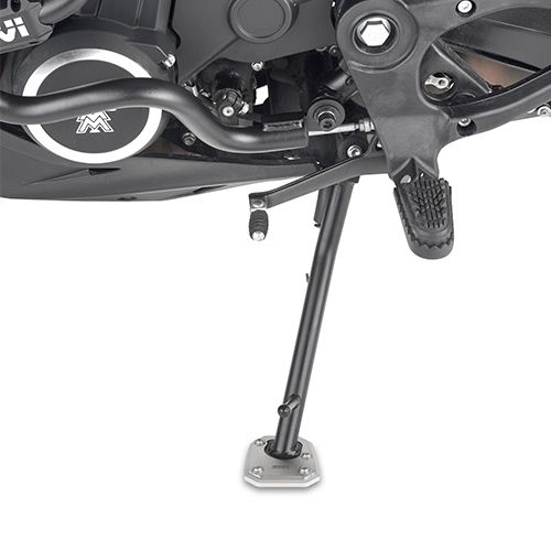 GIVI ES9350 Supporto per allargare la superficie di appoggio del cavalletto laterale originale per MORINI X-CAPE 649 2021 / 2023