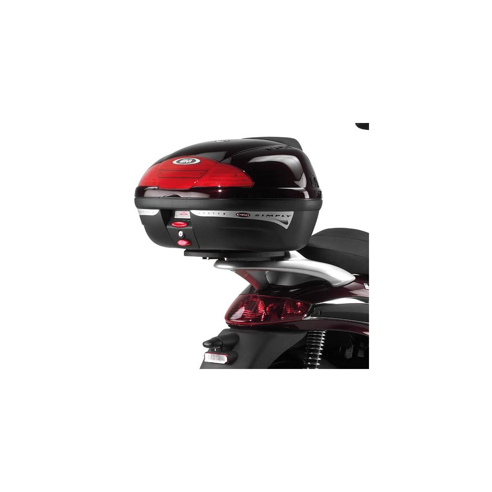 GIVI E341 Attacco posteriore per bauletto MONOLOCK per PIAGGIO Beverly 125-200-250-400-500 2001 / 2004