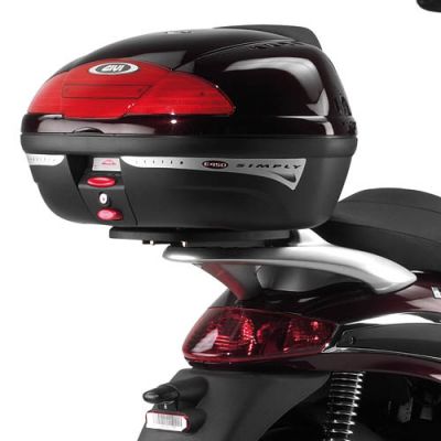 GIVI E341 Attacco posteriore per bauletto MONOLOCK per PIAGGIO Beverly 125-200-250-400-500 2001 / 2004