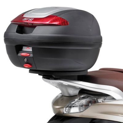 GIVI E349 Attacco posteriore per bauletto MONOLOCK per PIAGGIO Beverly 125ie-300ie-350 2010 / 2020