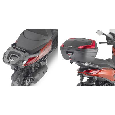 GIVI SR5616 Attacco posteriore per bauletto MONOLOCK per PIAGGIO Beverly 300-400 HPE 2021 / 2023