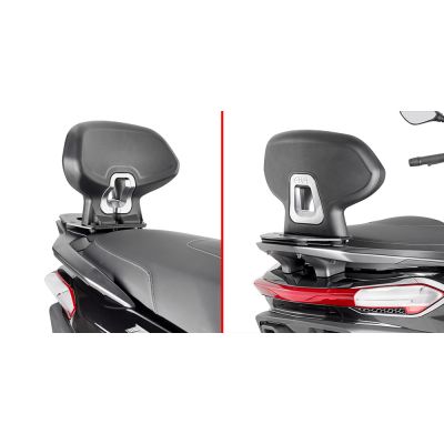 GIVI TB5619A Schienalino per passeggero per PIAGGIO MP3 HPE 400-400 Sport - 530 Exclusive 2022 / 2023