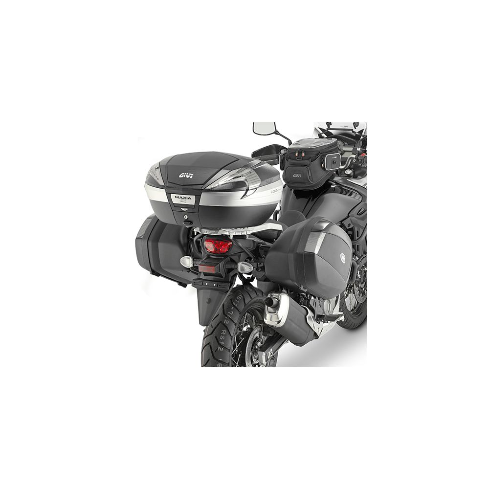 GIVI PLX3112 Portavaligie laterale per valigie V35 - V37 MONOKEY SIDE per SUZUKI DL 650 V-STROM 2017 / 2023