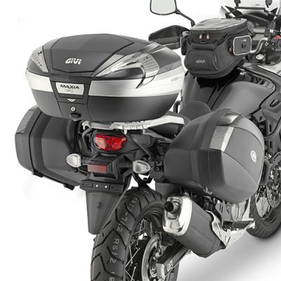 GIVI PLX3112 Portavaligie laterale per valigie V35 - V37 MONOKEY SIDE per SUZUKI DL 650 V-STROM 2017 / 2023