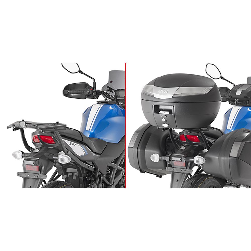 GIVI 3111FZ Attacco posteriore per bauletto MONOKEY - MONOLOCK per SUZUKI SV 650 2016 / 2023