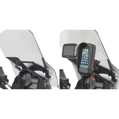 GIVI FB3114 Traversino dietro cupolino per installare porta GPS smartphone per SUZUKI V-STROM 1000 2014 / 2019