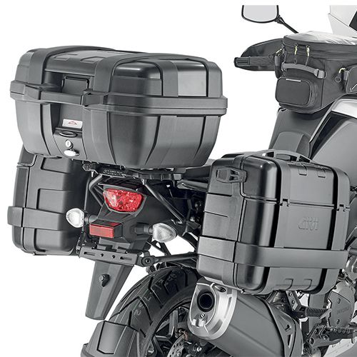 GIVI PLO3118MK Portavaligie laterale PL ONE-FIT per valigie MONOKEY per SUZUKI V-STROM 1050 / XT / DE 2020 / 2023