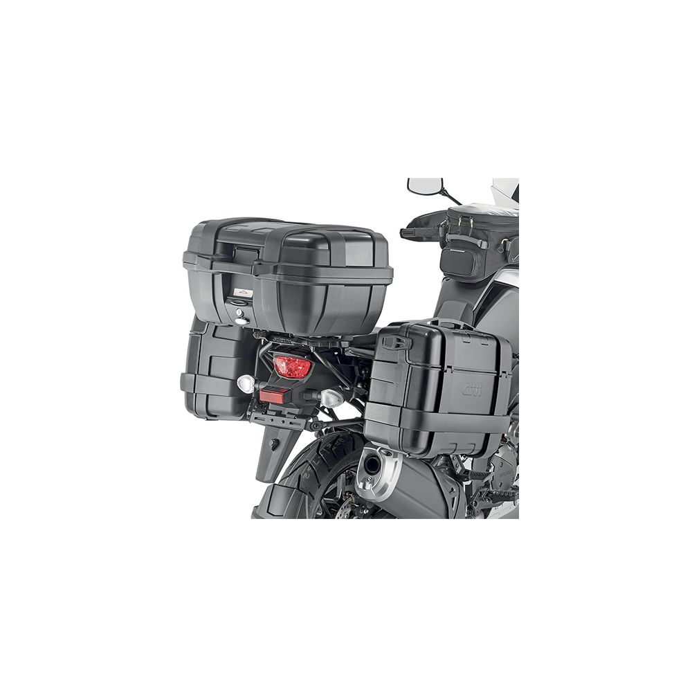 GIVI PLO3118MK Portavaligie laterale PL ONE-FIT per valigie MONOKEY per SUZUKI V-STROM 1050 / XT / DE 2020 / 2023