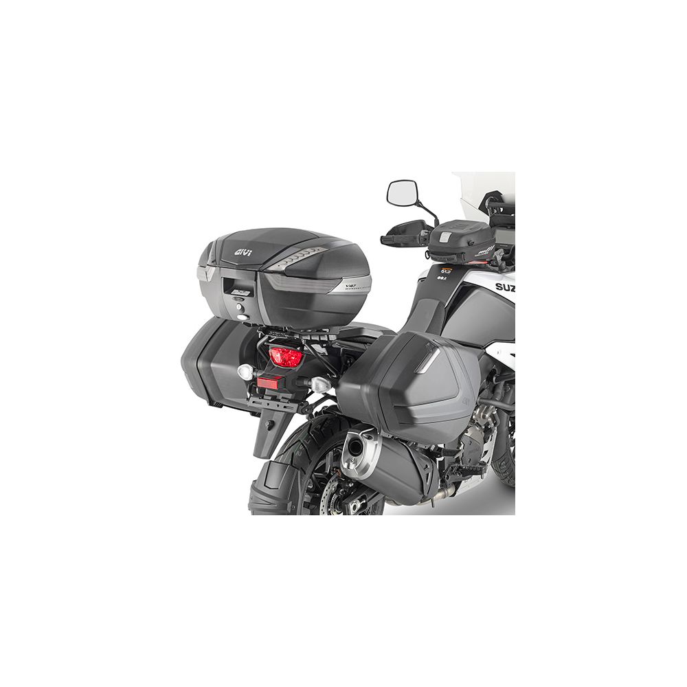 GIVI PLX3117 Portavaligie laterale specifico per valigie V35 - V37 MONOKEY SIDE per SUZUKI V-STROM 1050 2020 / 2023