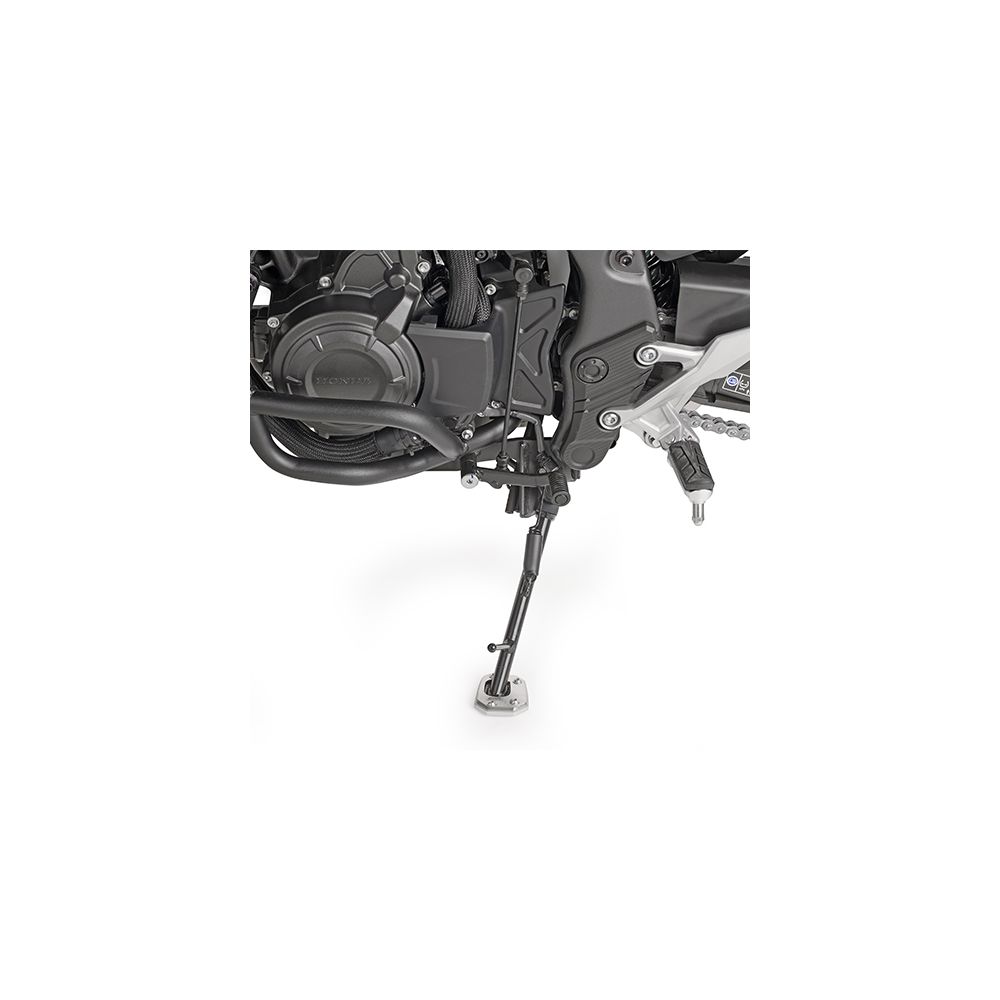 GIVI ES1203 Supporto per allargare superficie appoggio cavalletto laterale originale per HONDA NX 500 2024