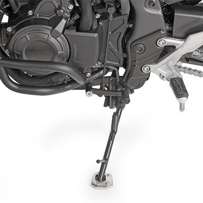 GIVI ES1203 Supporto per allargare superficie appoggio cavalletto laterale originale per HONDA NX 500 2024