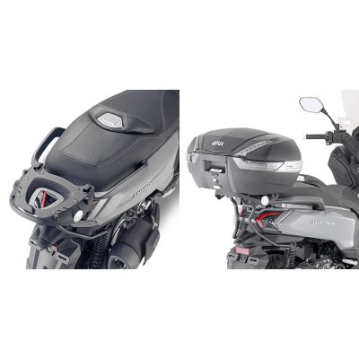 GIVI SR7065 Attacco posteriore per bauletto MONOKEY - MONOLOCK per SYM MAXSYM 400 2021 / 2023