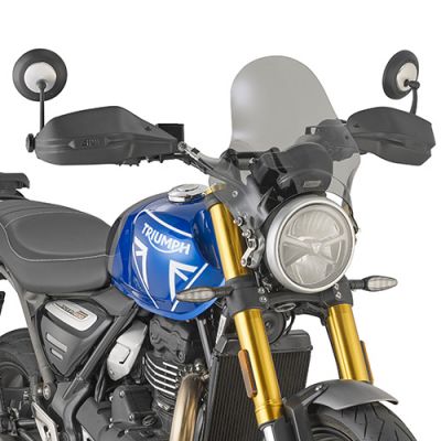 GIVI A201 Cupolino fumé con attacchi per TRIUMPH SPEED 400 2024