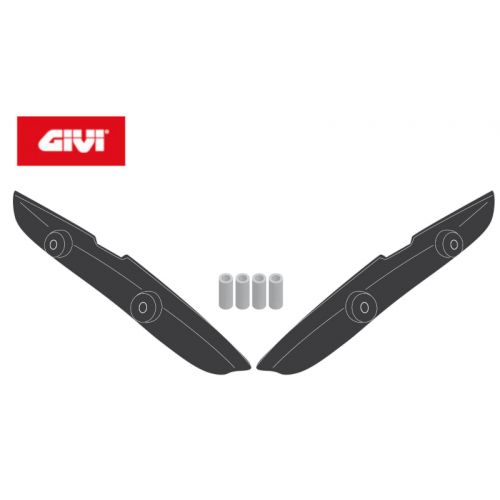 GIVI 6419KIT Kit specifico per montare il TE6419 senza l’attacco per il bauletto posteriore SR6419